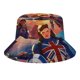 thumbnail image 1 of ¿Qué Pasaría Si…? Sombrero bucket para adultos, gorra de protección solar, sombrero de pescador plegable para viajes al aire libre, pesca y actividades de verano, 1 of 6