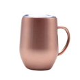 thumbnail image 1 of Taza de café aislada al vacío con asa y tapa Vaso de café de doble pared de acero inoxidable Inevent JJ24506-05, 1 of 2