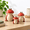 Red, variant on Red Ceramic Frog Garden Statue Set of 3 Outdoor Yard Decoration