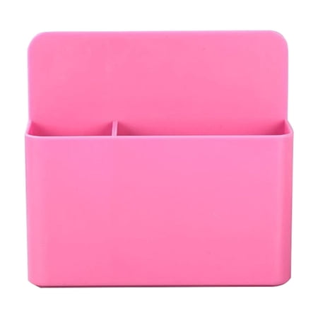 Magnetic Whiteboard Storage Organizer  Pink 1 Piece Multi Compartment for Office Classroom Home Wall Mounted Pen Pencil Holder Container for Stationery Small Accessories Storage