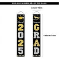 thumbnail image 3 of DAZONGE Blue Graduation Decorations 2025, Congrats Grad Porch Banner for Any Schools or Grades 2025 Graduation Party Decorations, 3 of 10