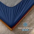 thumbnail image 5 of Bare Home Box Spring Cover - Microfiber - 4-Way Stretch (Full, Dark Blue), 5 of 6