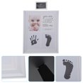 thumbnail image 3 of Baby Keepsake Footprint Frame Handprint Picture Kit Infant Photo Newborn Shower Hand Box Frames Foot Gifts Memorable, 3 of 6