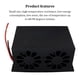 thumbnail image 3 of Calentador de desempañado eléctrico de alta potencia para coche de invierno, desempañador de parabrisas, ventilador de calefacción, accesorio Vehículos, repuestos y accesorios Mis 3 agujeros 12V Sidaley  VI017682-03, 3 of 6