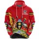thumbnail image 3 of Sudadera con capucha con estampado 3D de la bandera de Uganda para hombre, ropa africana, ropa deportiva informal, jerseys de calle, 3 of 5