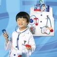 thumbnail image 3 of Disfraz de de policía de servicio de para niños disfraz de Halloween Cosplay Doctor blanco, 3 of 9