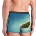 thumbnail image 5 of Balery Paradise Island In The Form Of Heart Men's Boxer Briefs, Soft and Breathable Cotton Underwear with nylon Waistband-Large, 5 of 9