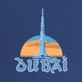 thumbnail image 2 of CafePress - Burj Khalifa Dubai Maternity T Shirt - Maternity Dark T-Shirt, 2 of 3