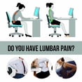 thumbnail image 5 of Comfortable Memory Foam Lumbar Cushion Back Support Pillow Car Home Office Chair, 5 of 5