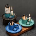 thumbnail image 3 of 1pc Multifunctional Ceramic Burner, for Sage, Palo Santo Sticks, Incense Sticks, Candle Holders Suitable for Home Decoration Boy Gifts (No Incense）, 3 of 8