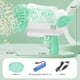 thumbnail image 1 of Juguete de pistola de burbujas para niños, máquina eléctrica de burbujas de jabón de verano con 80 agujeros (verde) Likrtyny Para estrenar, 1 of 6