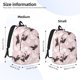 thumbnail image 2 of Disketp Swan And Flowers2 Mochila de Lona Estampada, Mochila Escolar de Viaje Ligera para Estudiantes y Portátil-Small, 2 of 5