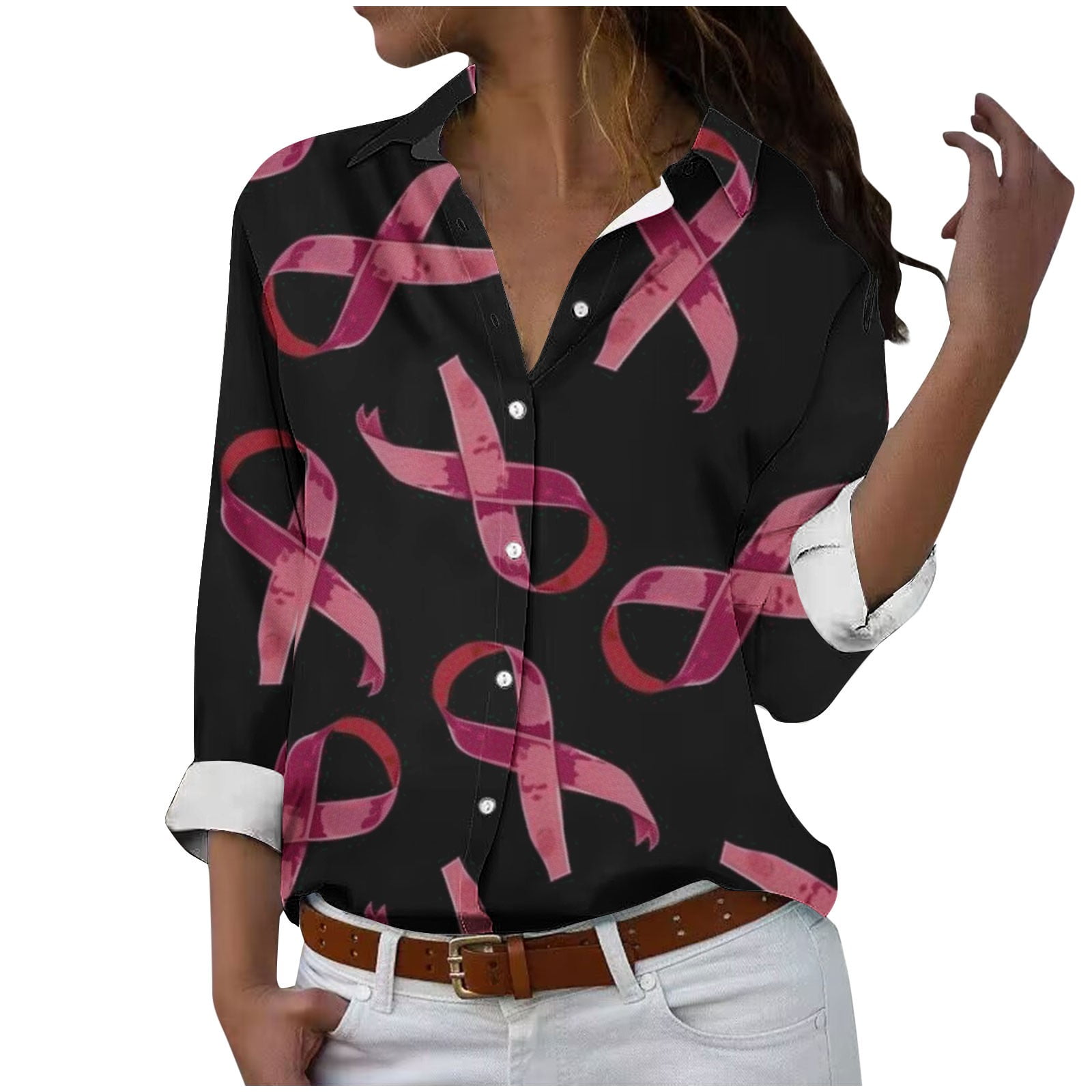 トップス andequal ribbon sleeve tops brown 0400021490692?wid=900