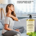 Majestic Pure Coconut Massage Oil UltraGlide Formula with Soothing Aroma Therapeutic