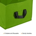 thumbnail image 5 of Uxcell 23.6"x11.8"x7.9" Fabric Plant Grow Bags Container Pots with Handles, Green 2 Pack, 5 of 5