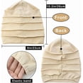 thumbnail image 2 of 2 Pack Cotton Slouchy Beanie Fashion Hats Soft Lightweight Running Beanie Chemo Lightweight Headwear Skull Cap Chemo Cap Night Sleeping Cap for Women and Men, 2 of 6