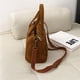 thumbnail image 4 of Bolso bandolera Bolso cruzado de pana de gran capacidad, bolsos de mensajero para mujer, bolsos de compras portátiles simples e informales a la moda para vacaciones de fin de semana, 4 of 9