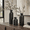 Black, variant on LE TAUCI Vases, 9.8" & 7.3" & 5.0" Ceramic Vases, Ivory Green & Brown Floral Vase for Home Decor, Vintage Farmhouse Decorative Flower Vases for Table, Bookshelf, Living Room, Bedroom & Entryway