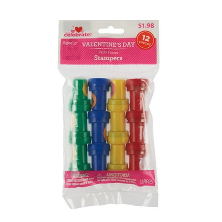 Way To Celebrate Valentine's Day Stampers, 12 Count