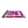thumbnail image 2 of Ahgly Company Indoor Rectangle Abstract Pink Contemporary Area Rugs, 5' x 7', 2 of 4