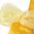 thumbnail image 7 of Bulala Princess Dress for Girls Costume Kids Off Shoulder Layered Toddler Halloween Cosplay Birthday Party Outfit up Yellow 120 cm 5-6 Years, 7 of 7