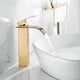 thumbnail image 2 of Grifo Monomando Mezclado, Grifos Fregadero de Cocina, Grifos para Lavabo de Baño con 2 Mangueras de Agua Fría y Caliente, 2 of 6