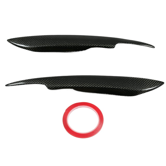 Reemplazo de pegatinas decorativas para cejas de faro delantero de coche para A4 S4 B7 2005-2008