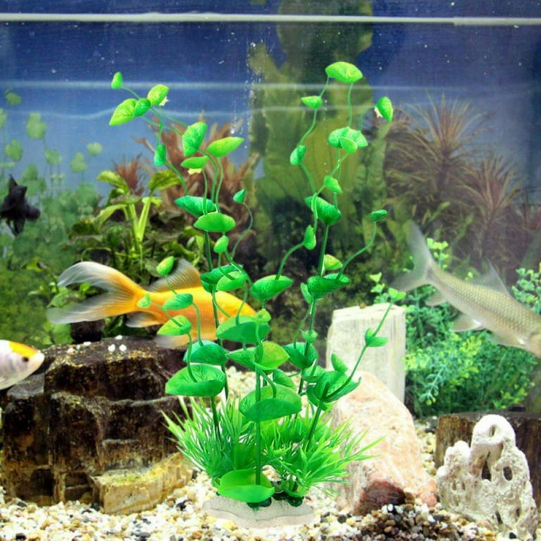 Jolly Artificial Aquatic Plants Small Aquarium Plants Artificial Fish Tank Decorations, used for Household and Office Aquarium Simulation Plastic