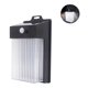 thumbnail image 2 of Luz De Pared Led Solar Lámpara De Pared Con Sensor De Luz Y Cuerpo Humano Inteligente Ip65 Aplique De Iluminación De Camino Al Aire Libre Impermeable Para Jardín Patio Valla Escaleras Luz Blanca Speravity HA015756-00, 2 of 6