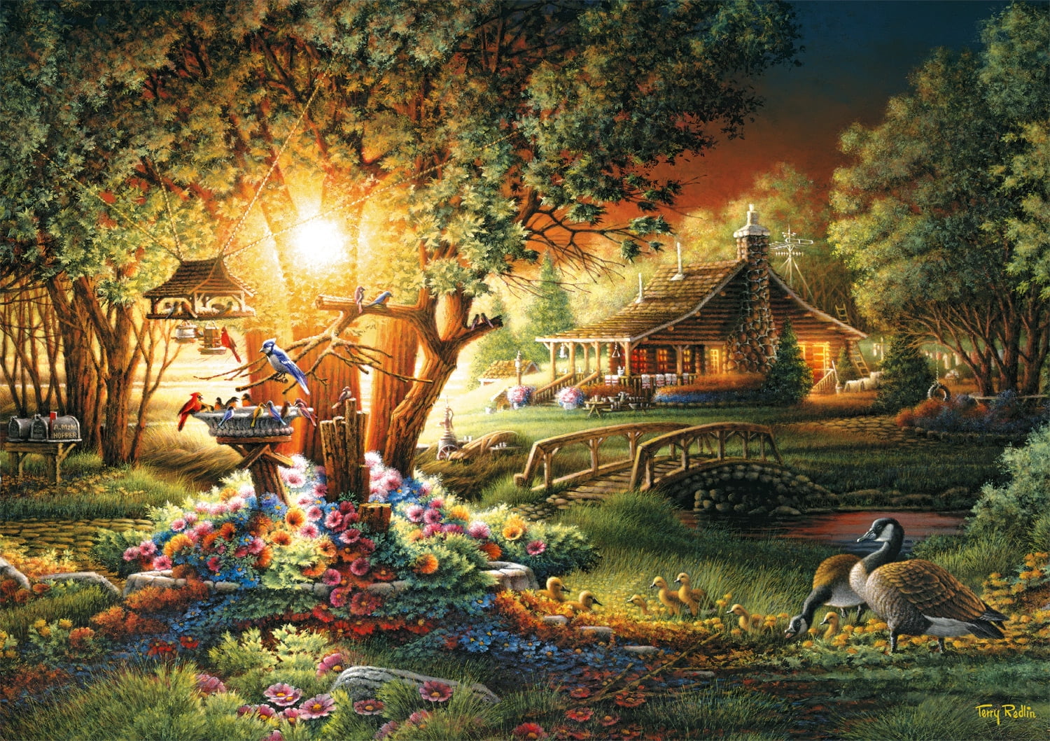 Buffalo Games - Terry Redlin - The Colours of Spring - 500 Piece Jigsaw  Puzzle