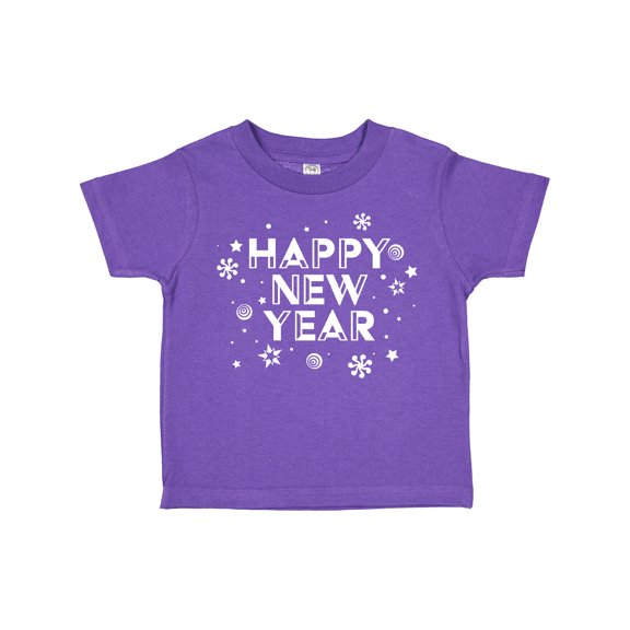 Inktastic Happy New Year Boys or Girls Toddler T-Shirt