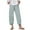Light Blue, variant on Aoochasliy Womens Pants Clearance Casual Solid Pants Comfortable Elastic High Waist Casual Beach Pants