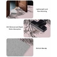 thumbnail image 5 of Tree Branches Bird Front Door Mat Pink Background Black Deadwood Welcome Doormat Indoor Outdoor Entrance Floor Mat Non-Slip Washable Runner Rug for Front Porch Decor 18x47 Inch, 5 of 6