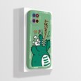 thumbnail image 1 of Silicone Case For Samsung Galaxy Note 10 Note10 Lite Cover Cute Panda Liquid Fundas For Samsung Note 10 Lite SM-N770F Phone Case GreenA04 For Note 10 Lite, 1 of 6