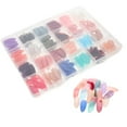 thumbnail image 4 of Bamboohart 1 Box Fake Nail Finger Nails Fake Fingernails Nails Short Short Artificial Nails Compact Nails Set Artificial Nails Art False Nails, 4 of 10