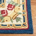 thumbnail image 3 of Safavieh Heritage Toby Oriental Runner Rug, Navy/Ivory, 2'3" x 8', 3 of 10