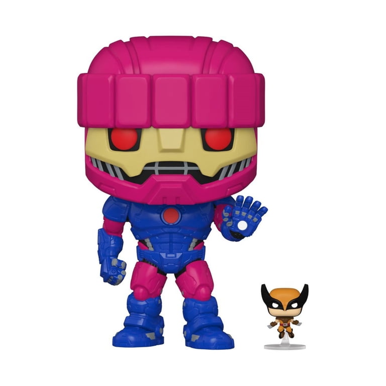 Marvel X-Men Sentinel w/ Wolverine Jumbo 10