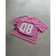 thumbnail image 5 of Camiseta holgada de manga corta con estampado digital de malla simple para hombre, arte callejero, 08 letras, tendencia gótica, diseño retro Y2K, tops para pareja, 5 of 5