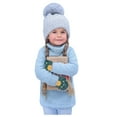 thumbnail image 4 of BOOMILK Toddler Mittens Winter Gloves Toddler Snow Cartoon Gloves For Kids Baby Winter Mittens For Girls Boys Green, 4 of 7