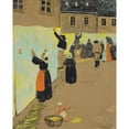 thumbnail image 2 of Paul Sérusier 20x24 Gold Ornate Framed and Double Matted Museum Art Print Titled - The Feast God in Huelgoat (1891-93), 2 of 4