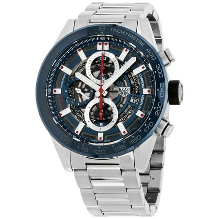 Tag Heuer Carrera Blue Dial Stainless Steel Men's Watch (Best Tag Watches 2019)