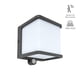 thumbnail image 2 of Lámpara Solar LED de Pared Luz Suave Cálida Sensor de Movimiento, 2 of 5