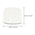 thumbnail image 2 of WRITWAA 400Pcs Disposable Fryer Filter Paper Non-stick White Paper For Cooking, 2 of 8