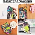 thumbnail image 7 of Kitchen Towels Cute Dog Pattern Cleaning Towel Absorbent Hand Towels Tea Towels for Home Restaurant Dish Clean 28" x 18", 1PC Washcloth Gift, 7 of 7