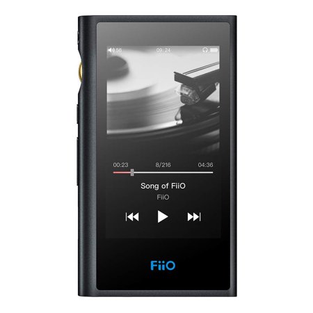 FiiO M9 High Resolution Lossless Music Player with aptX, aptX HD, LDAC HiFi Bluetooth, USB Audio/DAC,DSD128 Support and WiFi Play Full Touch Screen (Best Wifi Music Player)