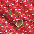 thumbnail image 7 of Christmas Pattern Christmas Wrapping Paper Rolls, Christmas Pattern Holiday Gift Wrapping Paper Merry Christmas, 7 of 7