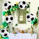 thumbnail image 3 of Globos de fútbol AIQINHU redondos metálicos de 22 cm, 6 unidades, para fiestas, 3 of 7