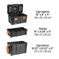 thumbnail image 4 of Caja de Herramienta desmontable con ruedas Truper Desmontable con Ruedas, 4 of 4