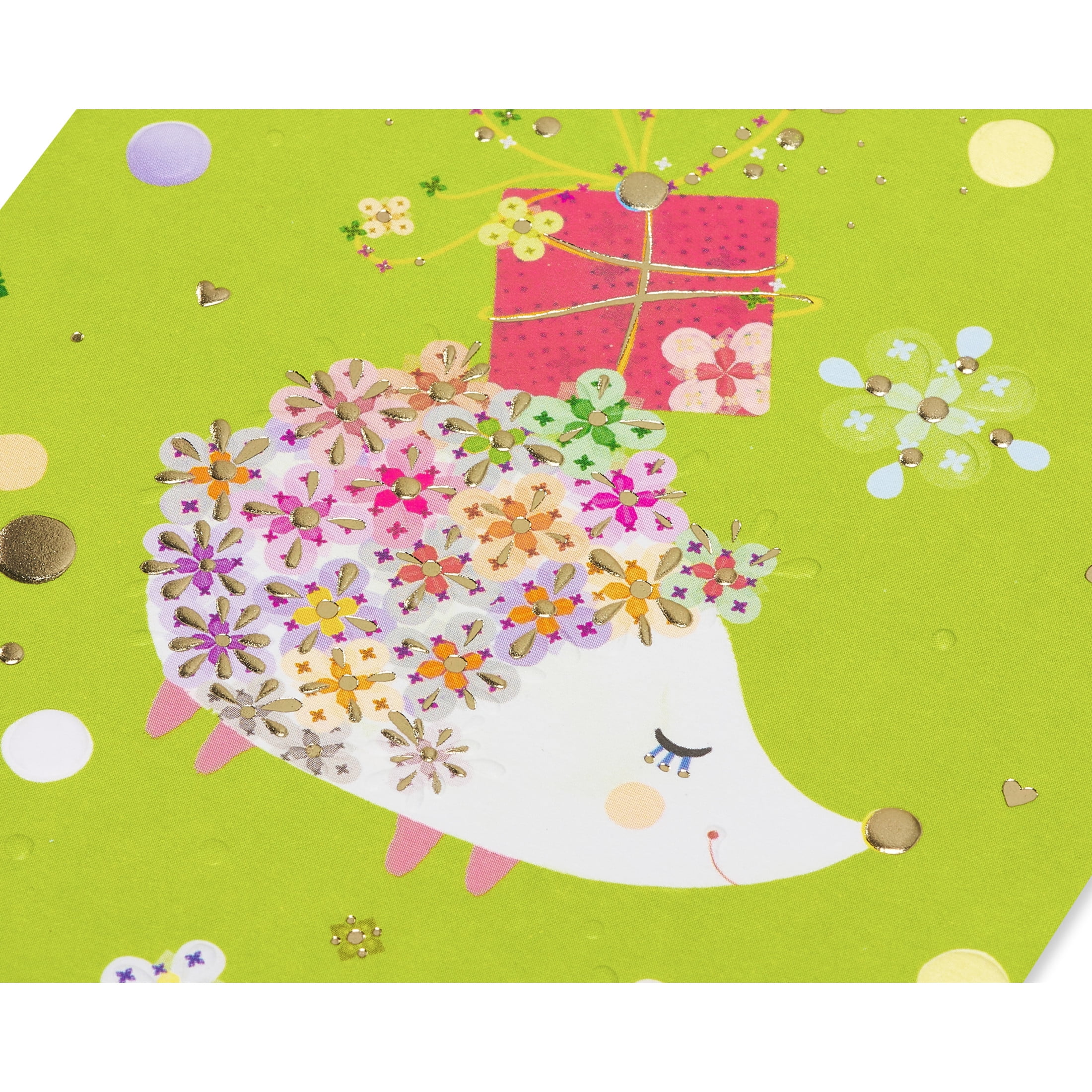 Papersong Premium Birthday Card (Hedgehog)