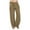 Brown, variant on Womens Casual Linen Pants Womens Linen Pants Petite Length//Linen Drawstring Pants WomensLoose Pants for Women Summer S-XXXL